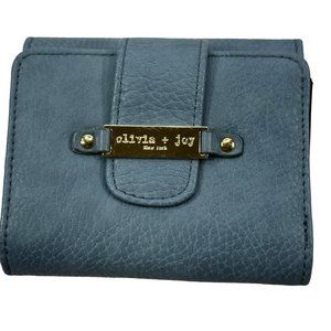 Olivia And Joy Women's Wallet Blue Preowned